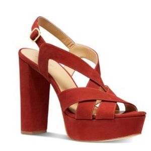Michael Kors Suede Heels